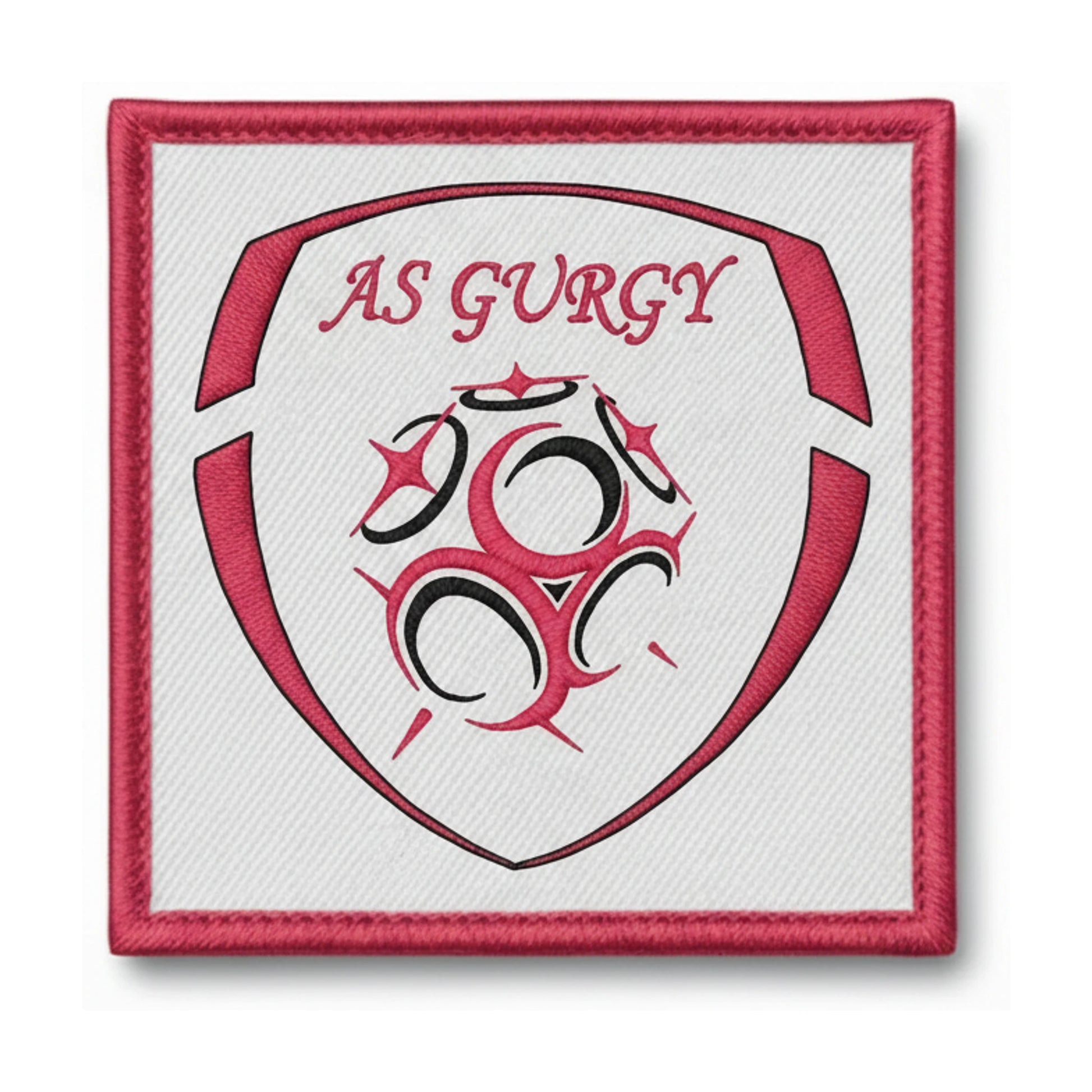Patch brodé A.S. DE GURGY Football logo
