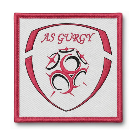 Patch brodé A.S. DE GURGY Football logo