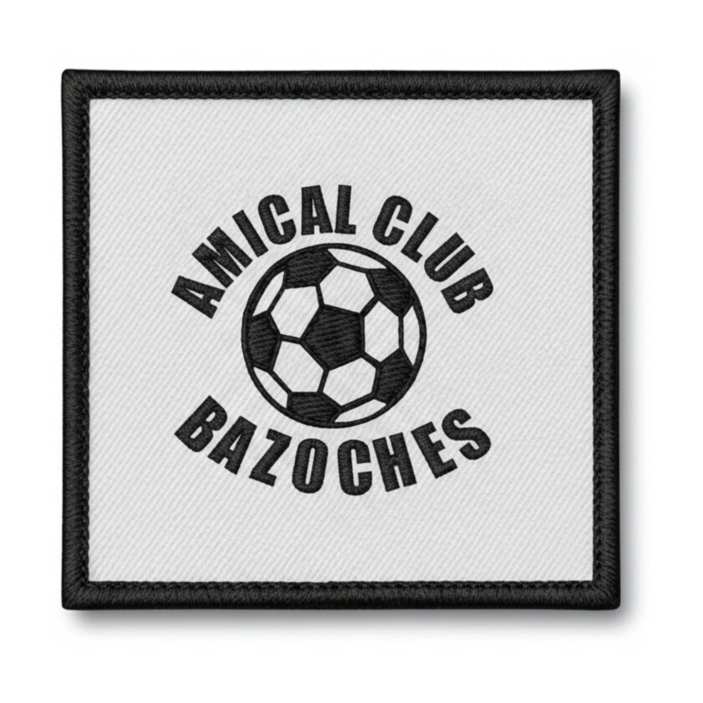 Patch brodé Am C Bazoches Sur Hoene Football logo