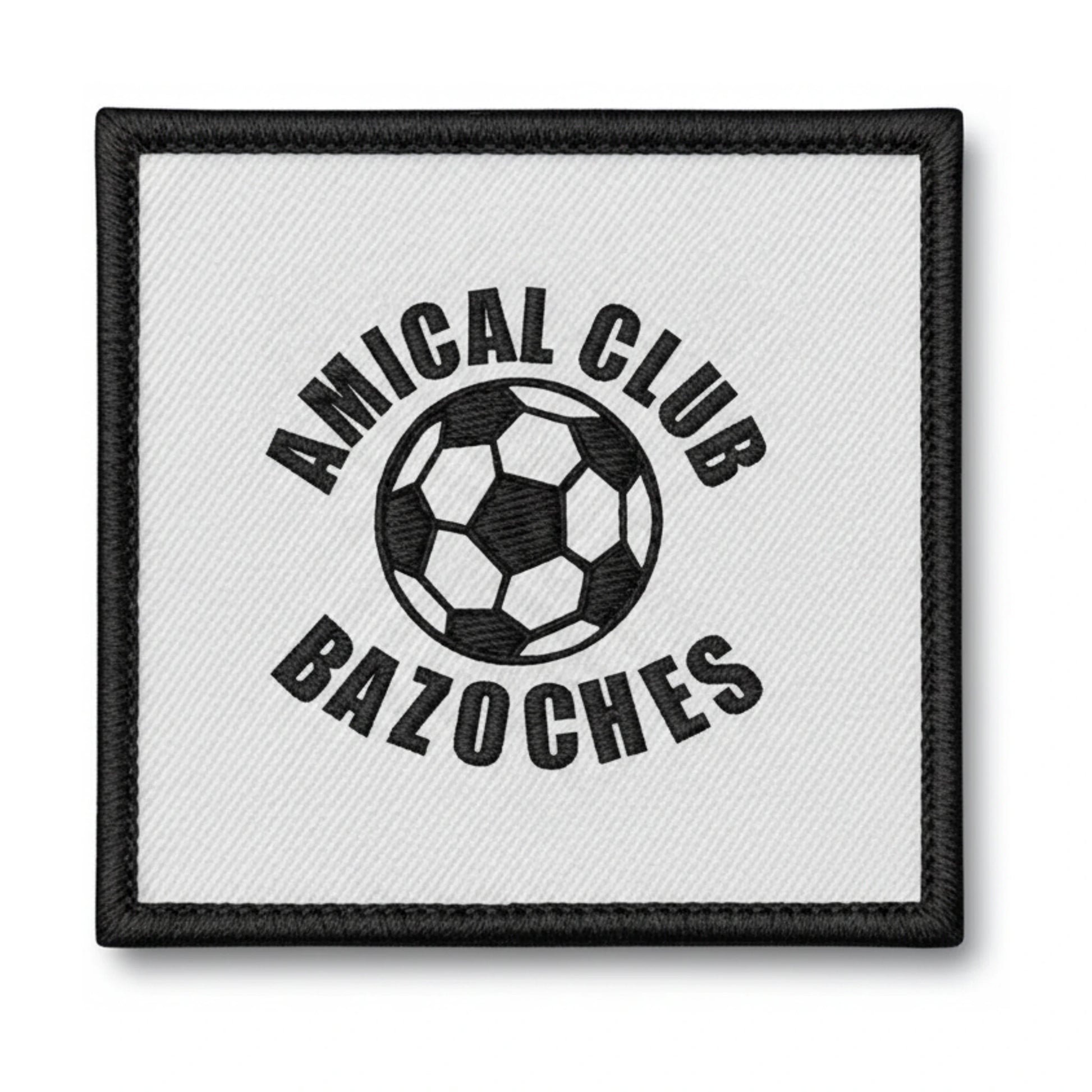 Patch brodé Am C Bazoches Sur Hoene Football logo