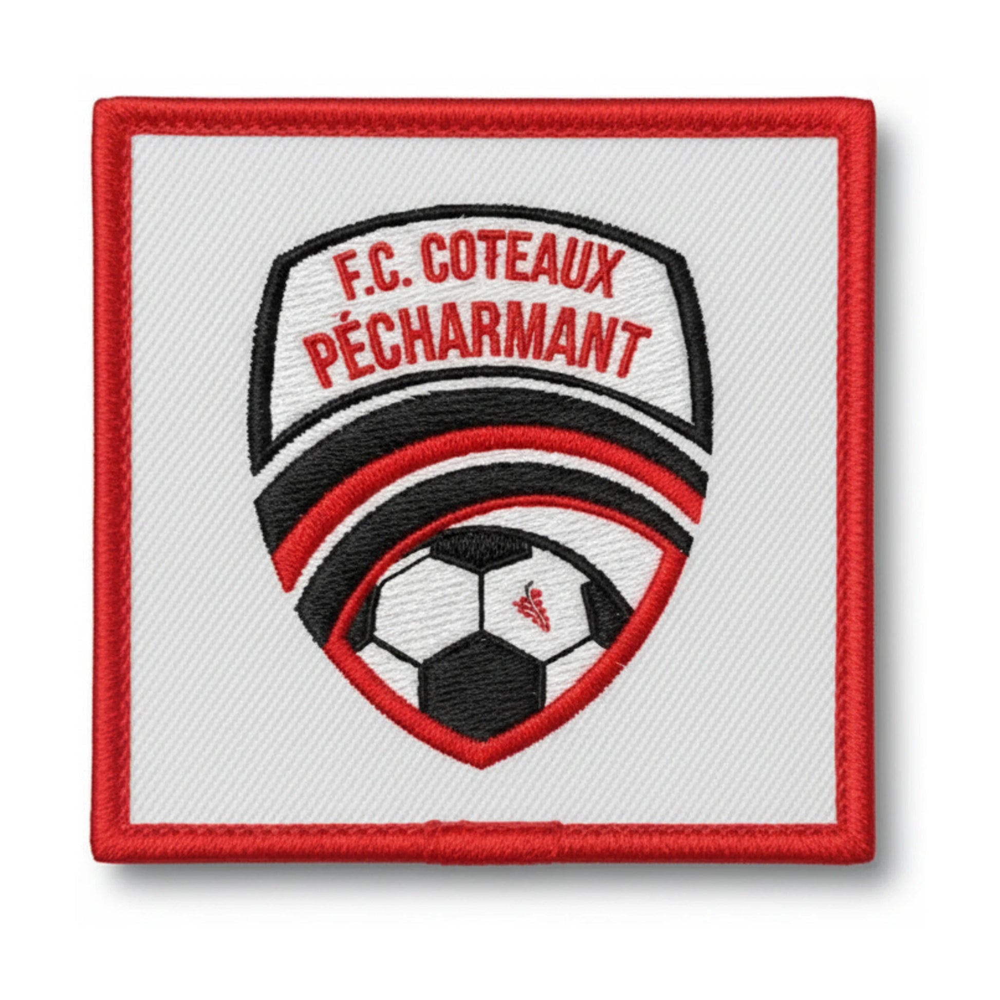 Patch brodé FC COTEAUX PECHARMANT Football logo