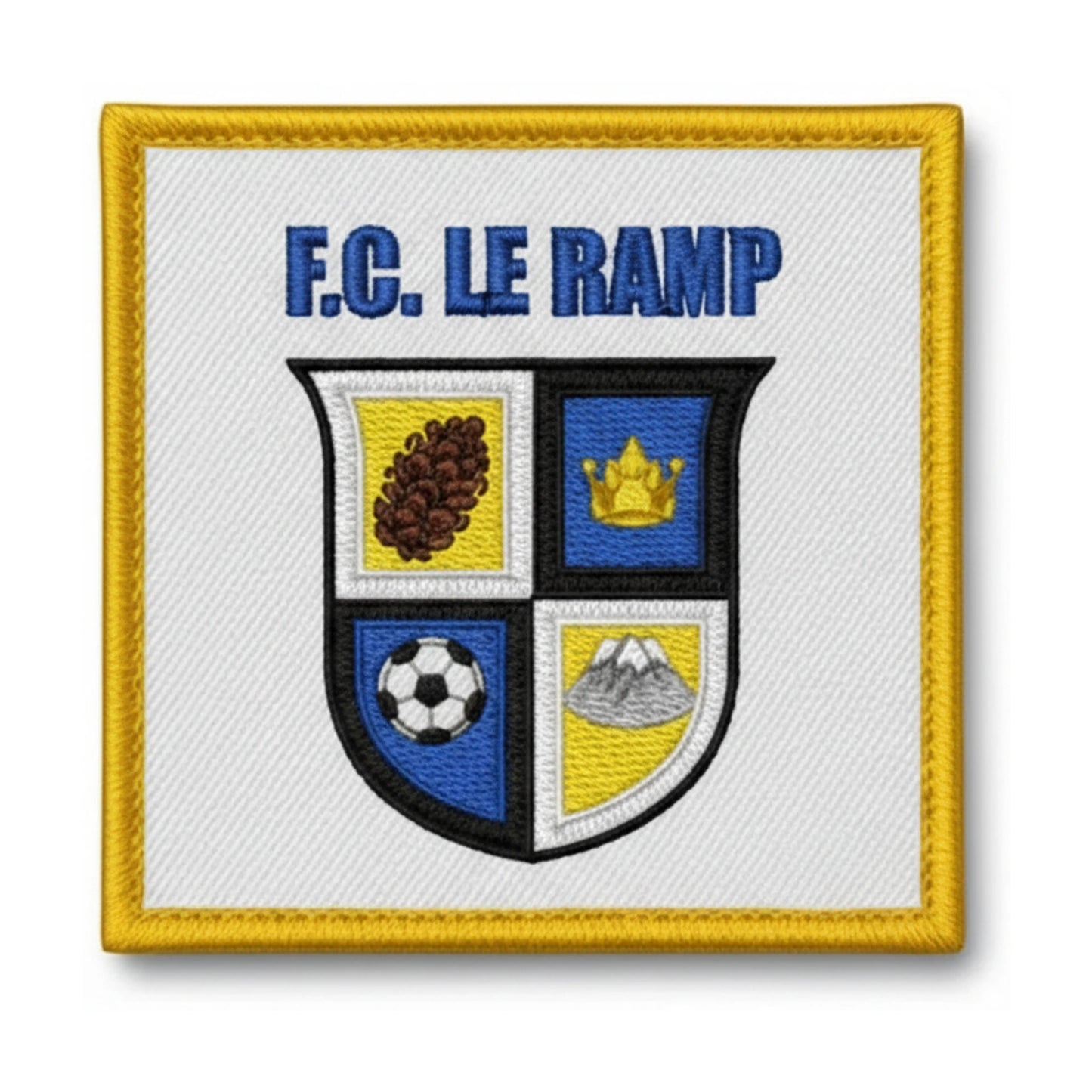 Patch brodé F.C. BARPAIS Football logo