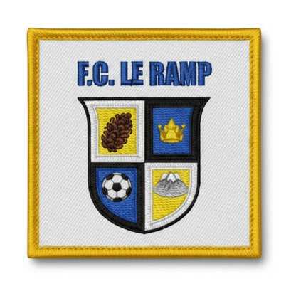 Patch brodé F.C. BARPAIS Football logo
