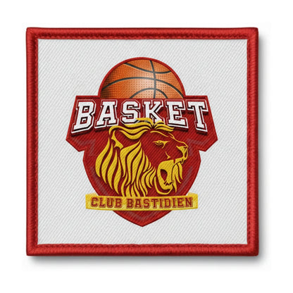 Patch brodé Basket Club Bastidien Basketball logo