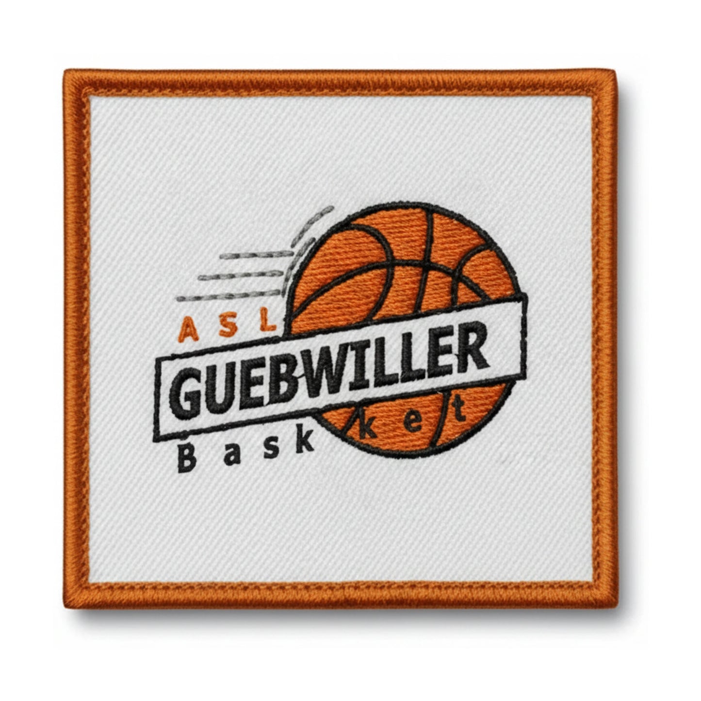 Patch brodé Guebwiller AS Saint Leger Basketball logo