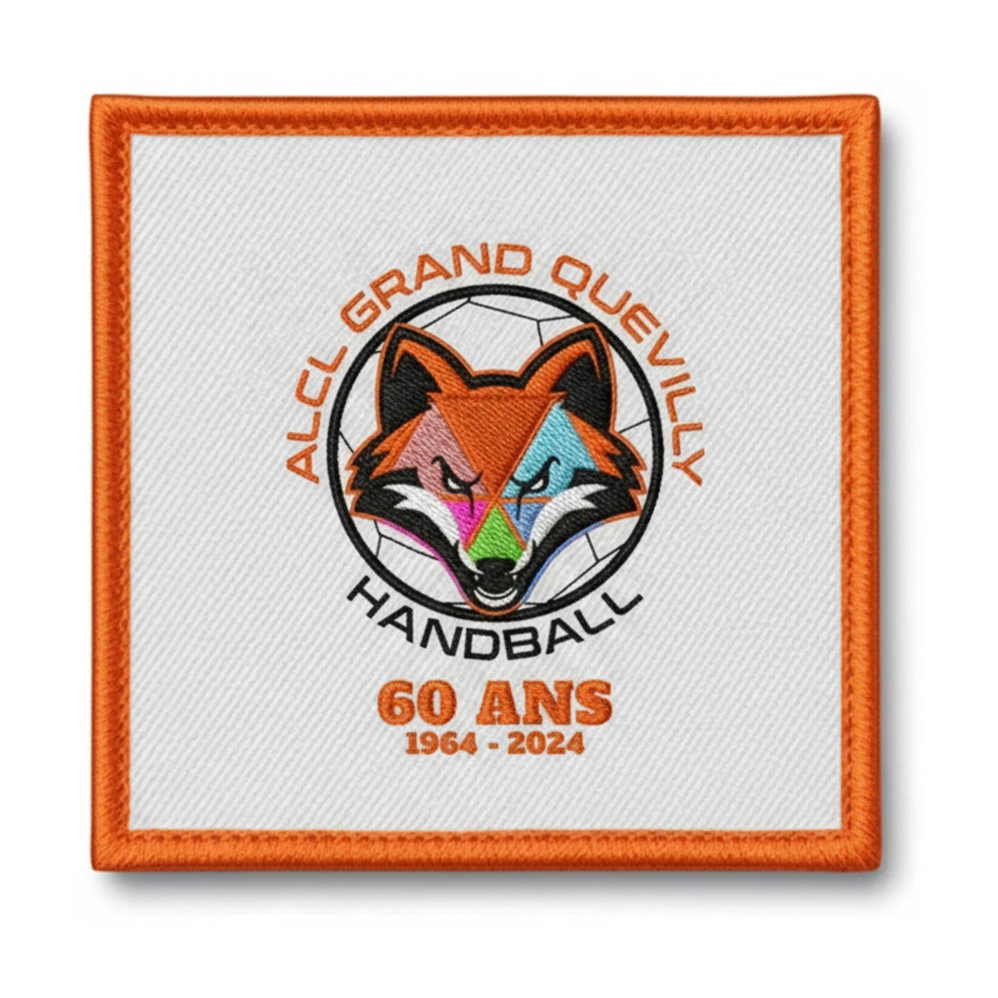 Patch brodé Amicale Laique Cesaire Levillain Handball logo
