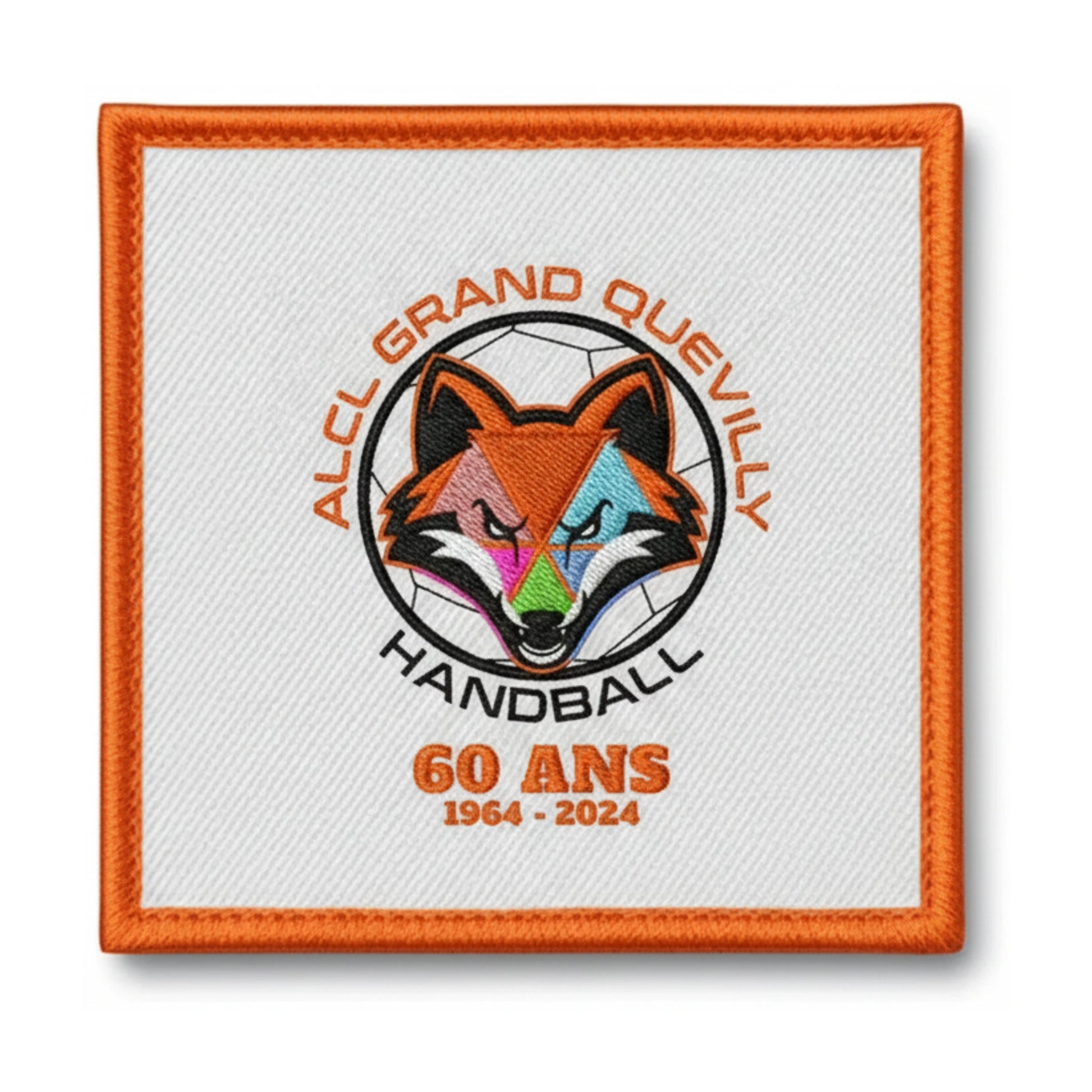 Patch brodé Amicale Laique Cesaire Levillain Handball logo