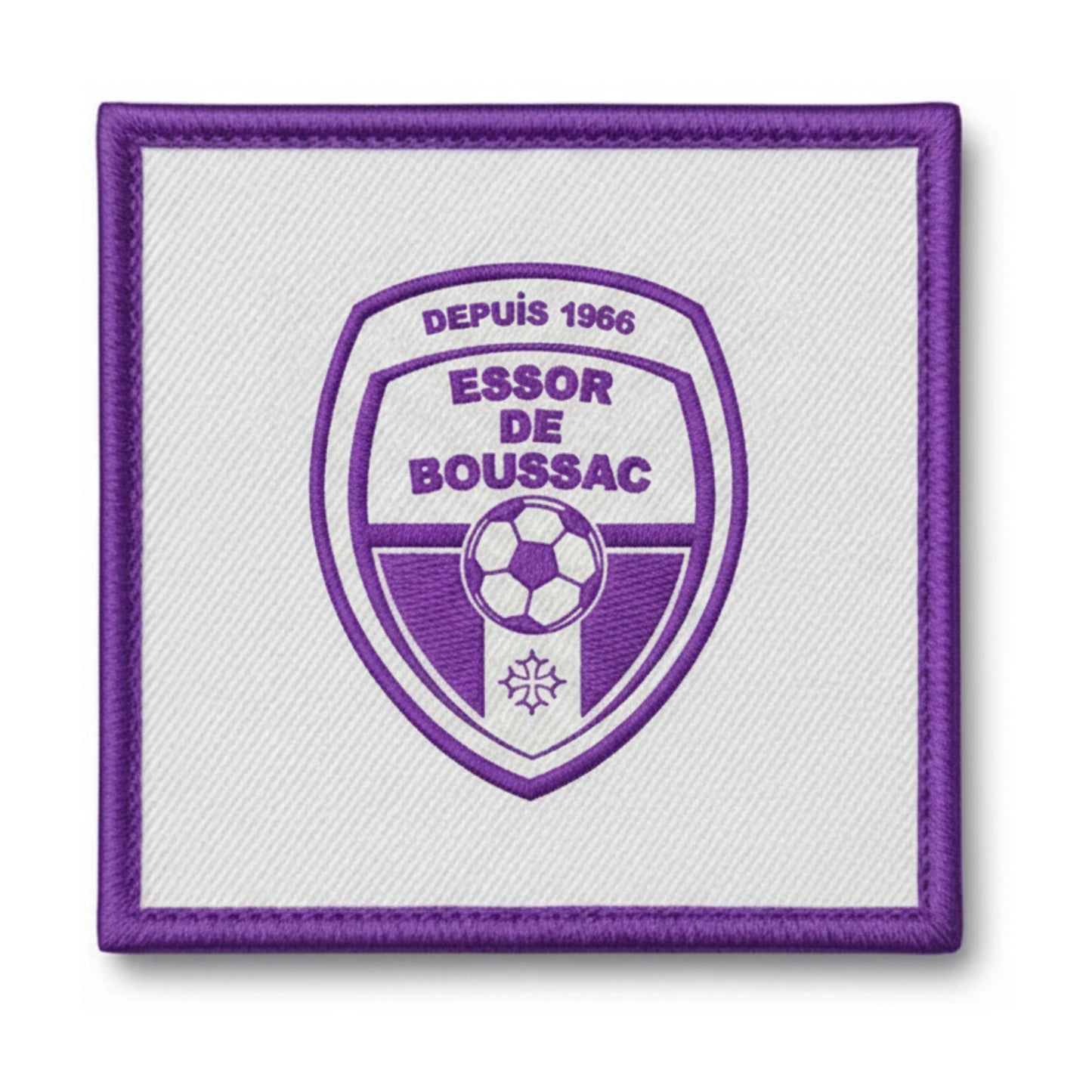 Patch brodé ESSOR DE BOUSSAC Football logo