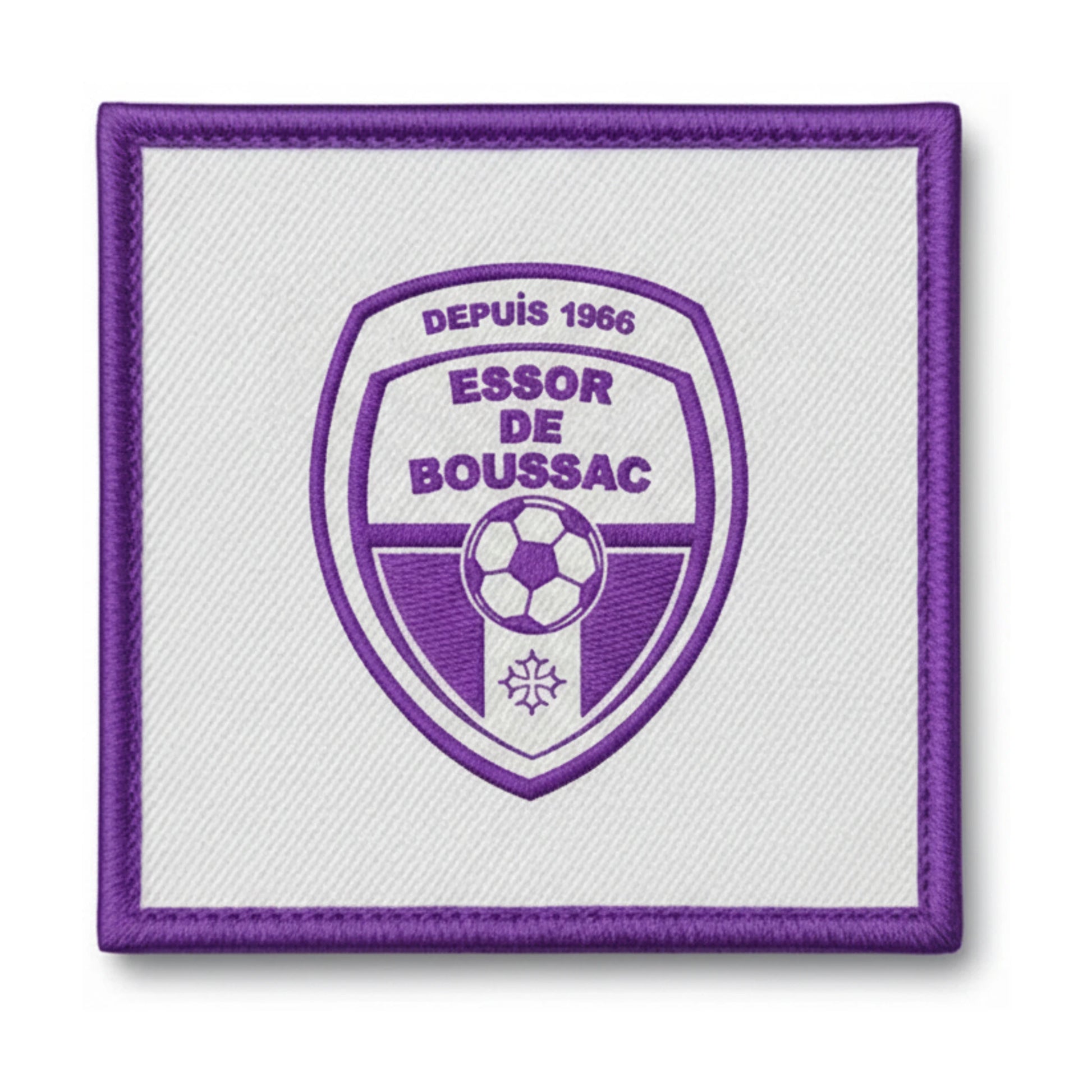 Patch brodé ESSOR DE BOUSSAC Football logo