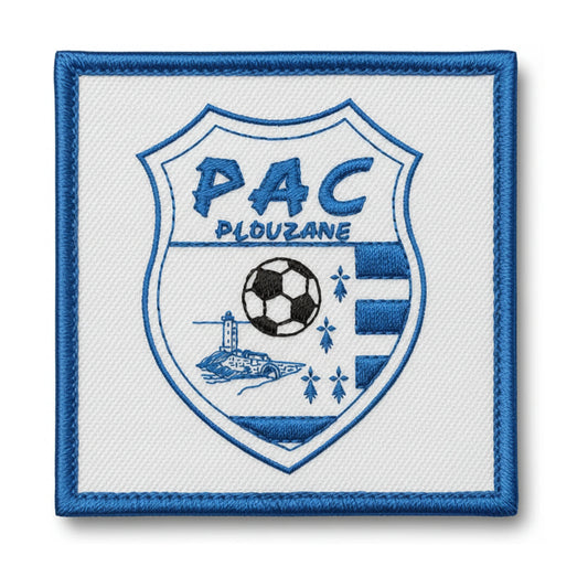 Patch brodé PLOUZANE ATHLETIC C. F. Football logo