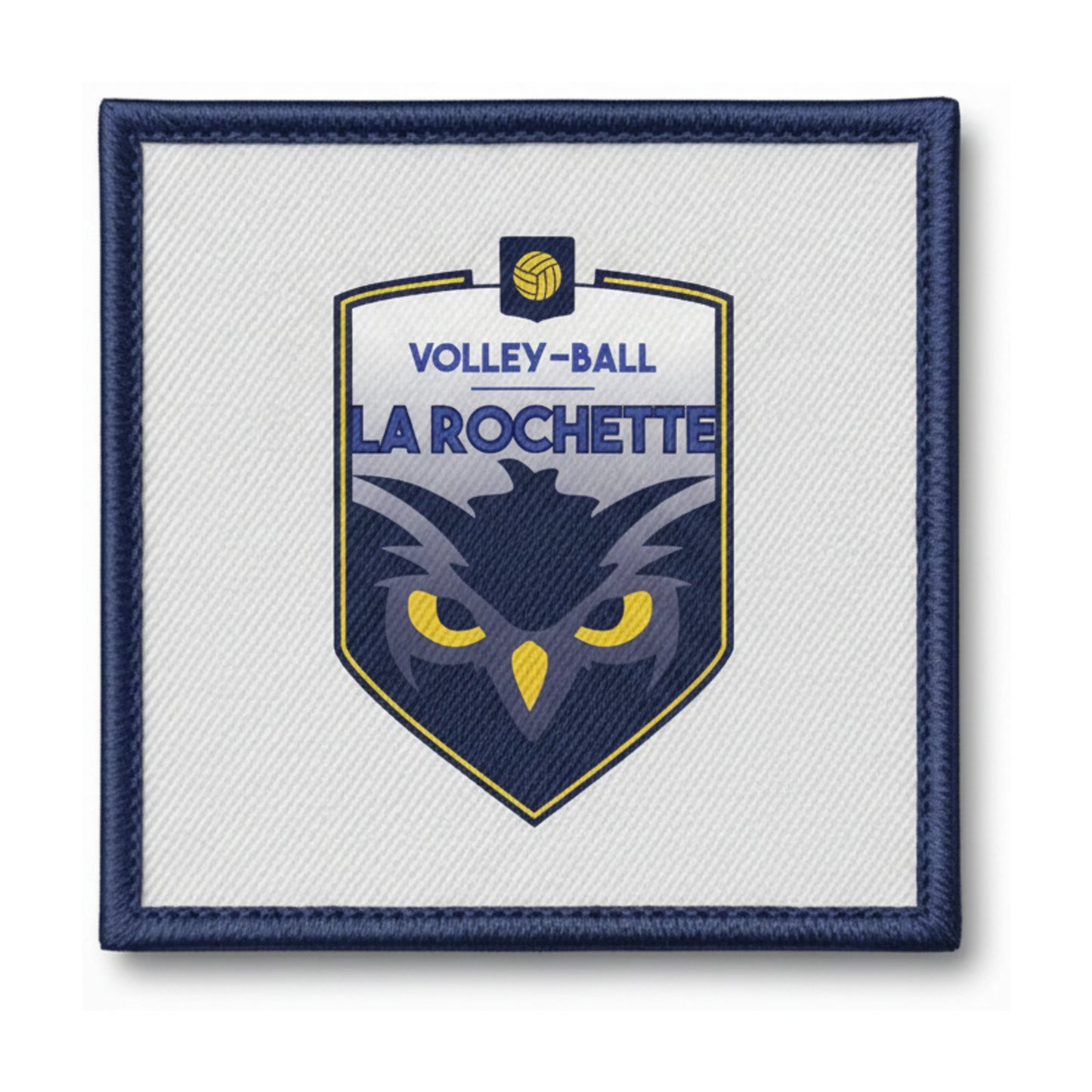 Patch brodé Volley-ball La Rochette Volley logo
