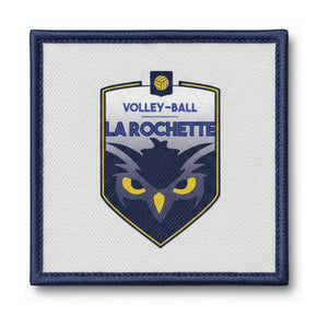Patch brodé Volley-ball La Rochette Volley logo