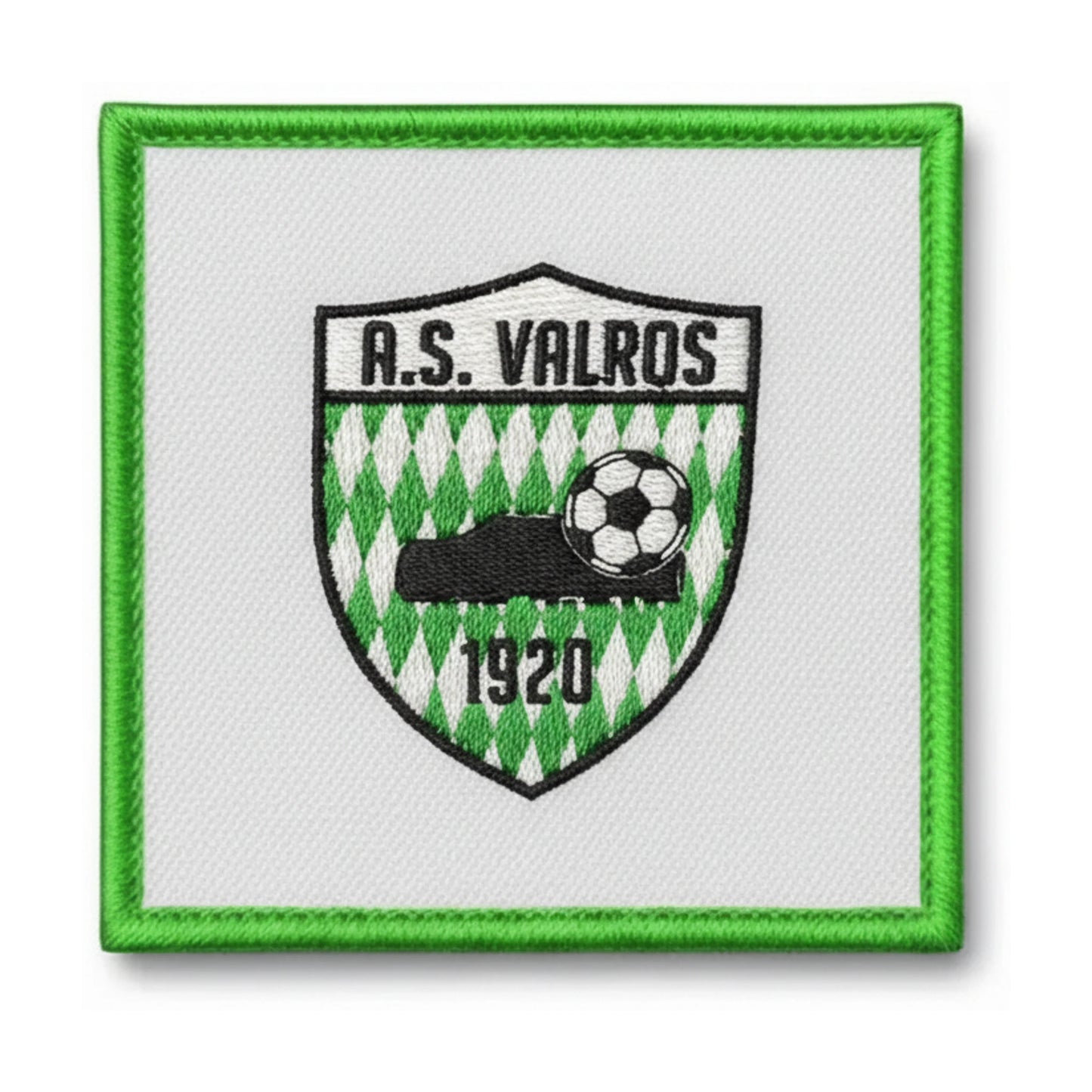 Patch brodé A.S. DE VALROS Football logo