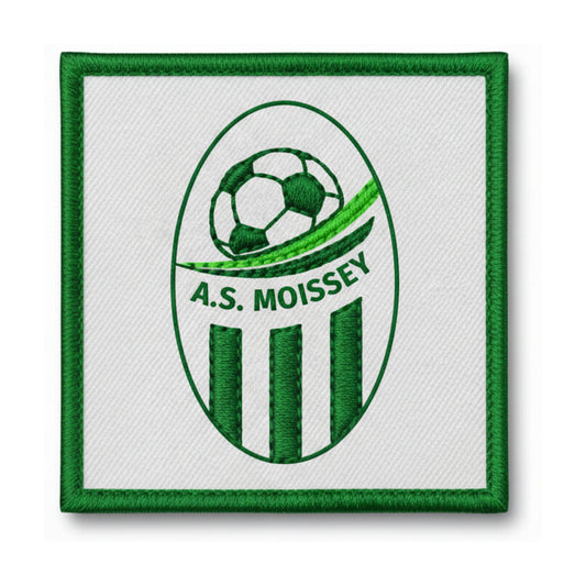 Patch brodé A.S. DE MOISSEY Football logo
