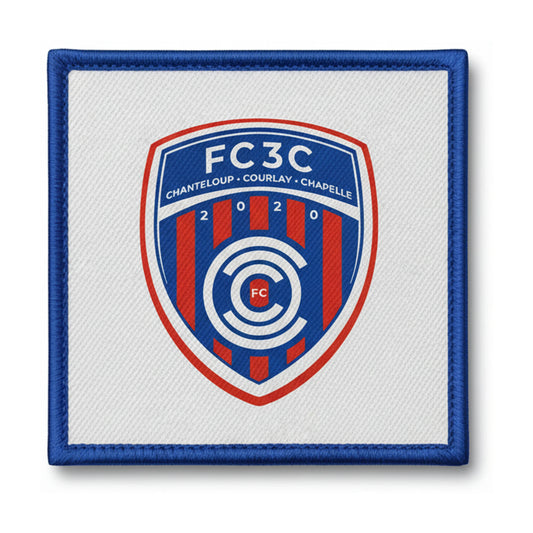 Patch brodé FOOTBALL CLUB CHANTELOUP COURLAY CHAPELLE Football logo