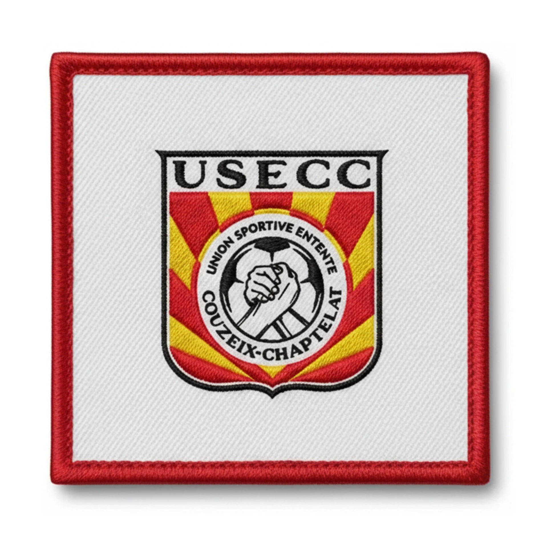 Patch brodé U.S. ENT. COUZEIX-CHAPTELAT Football logo