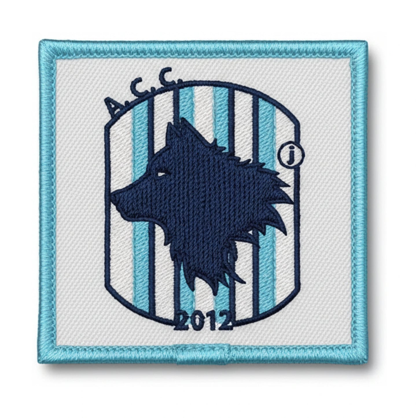Patch brodé Athletique Club Carhaix Football logo
