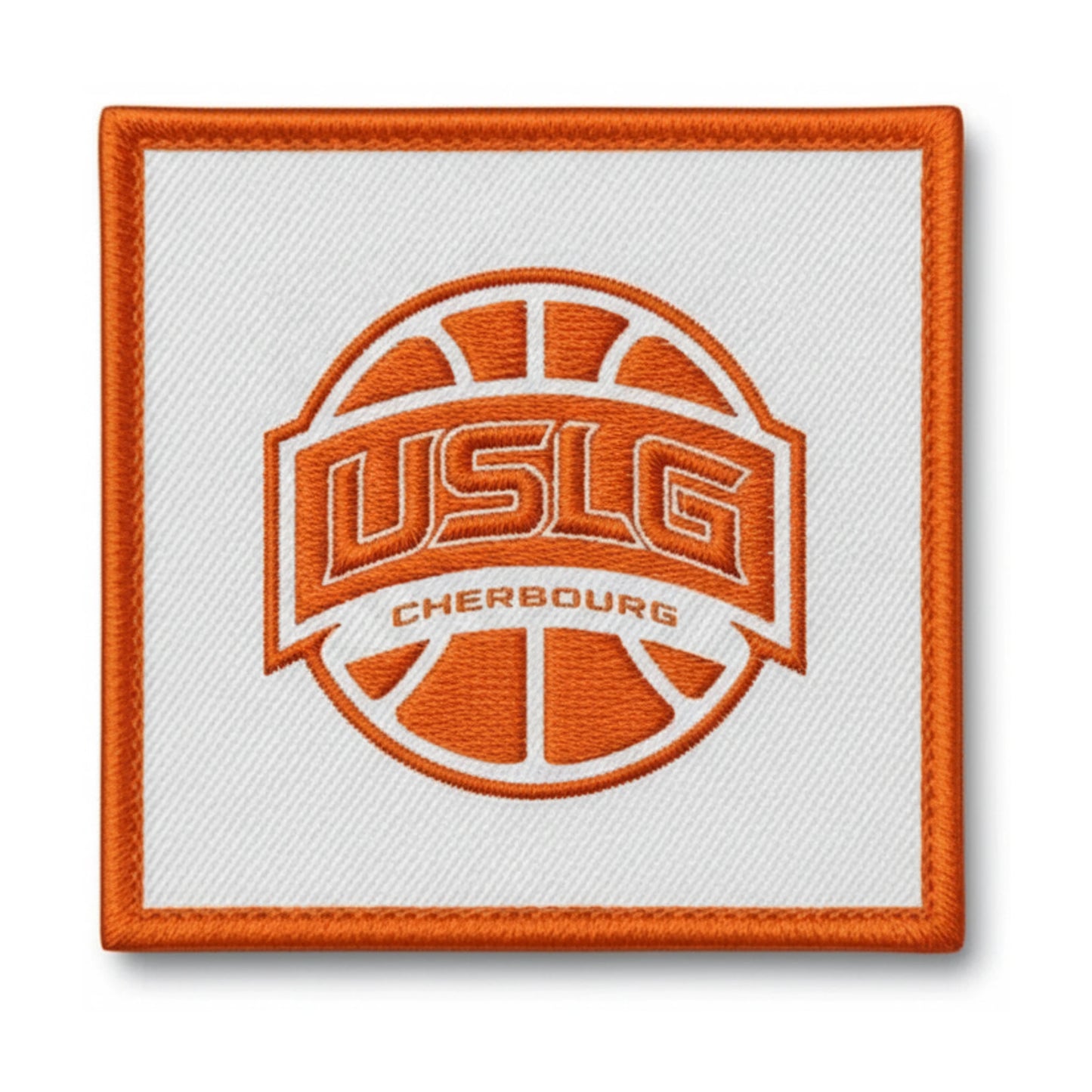 Patch brodé Union Sportive La Glacerie Basketball logo