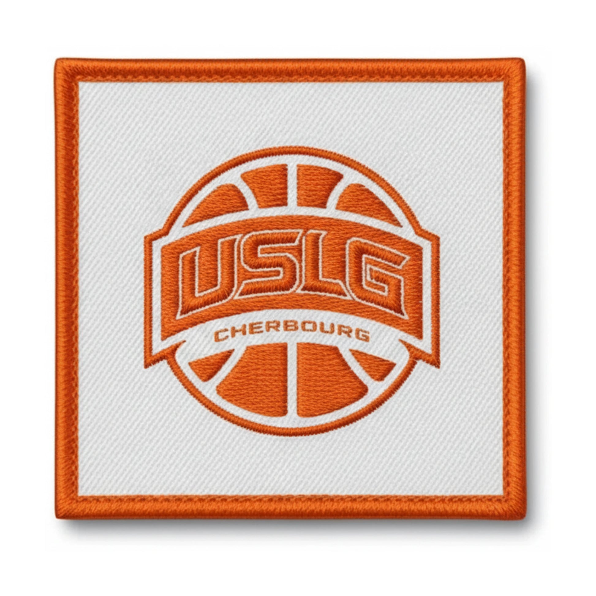Patch brodé Union Sportive La Glacerie Basketball logo