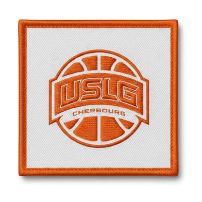 Patch brodé Union Sportive La Glacerie Basketball logo