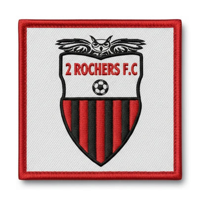 Patch brodé 2 ROCHERS FOOTBALL CLUB Football logo