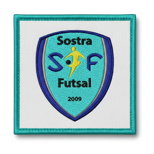 Patch brodé SOSTRA FUTSAL Football logo