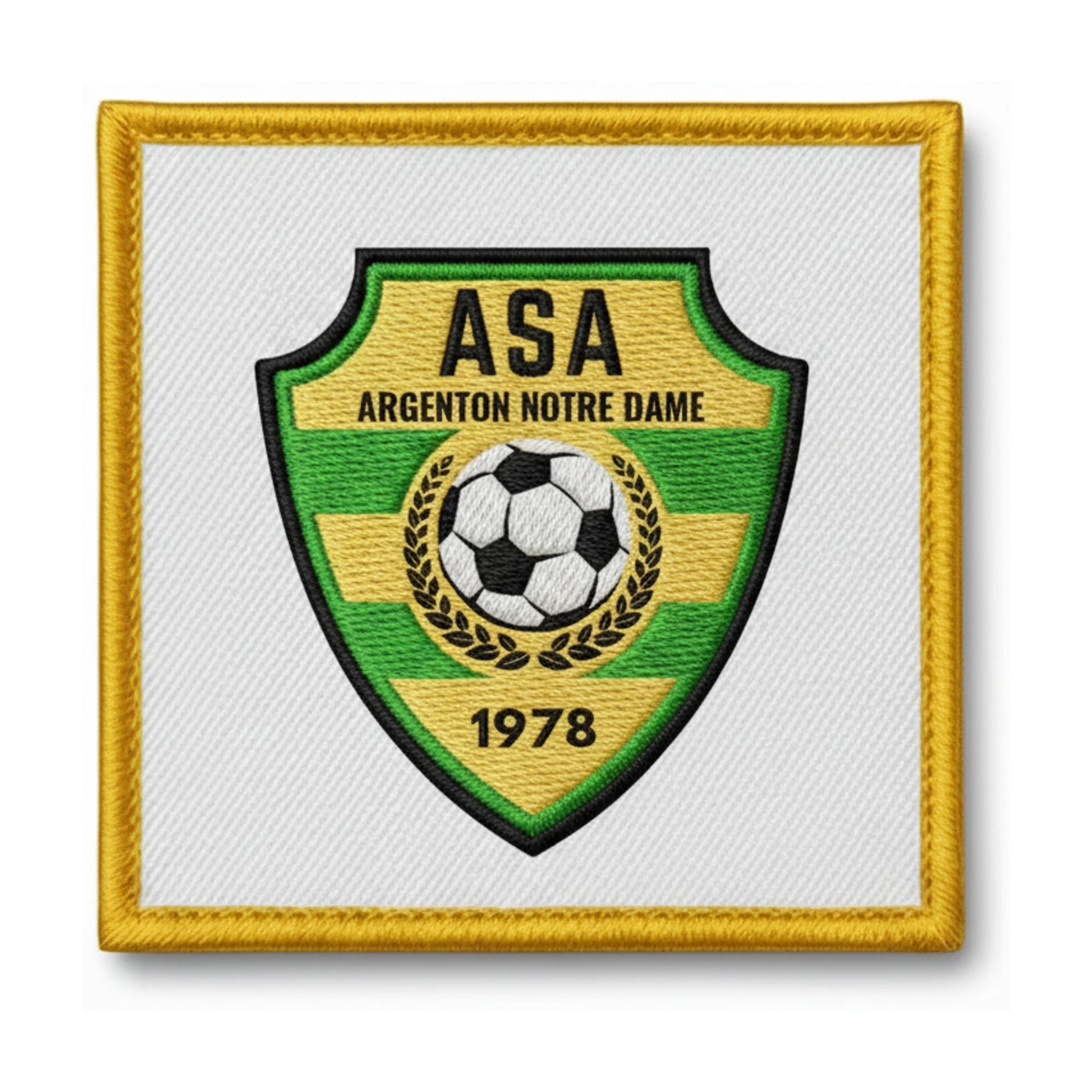 Patch brodé A.S. ARGENTON NOTRE DAME Football logo