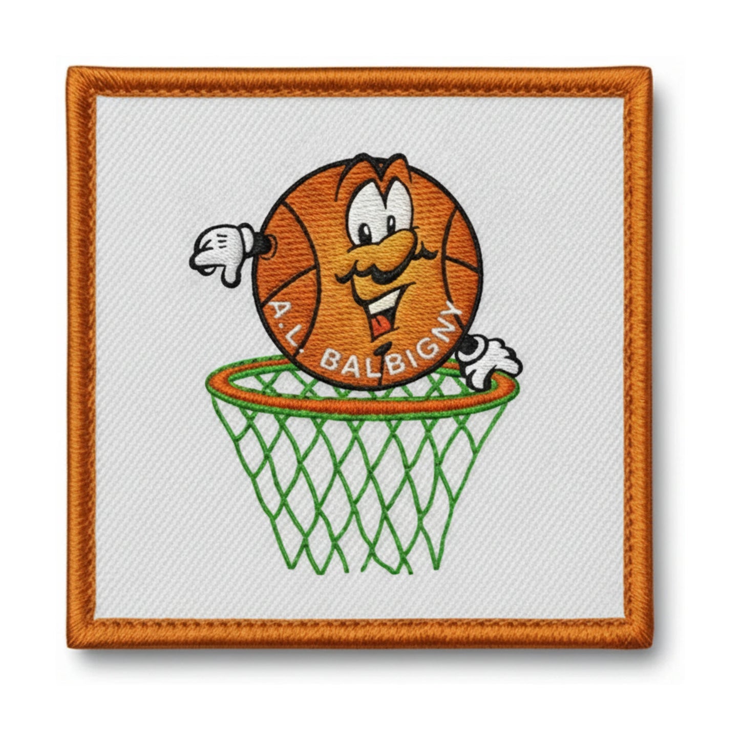 Patch brodé Balbigny AL Basketball logo