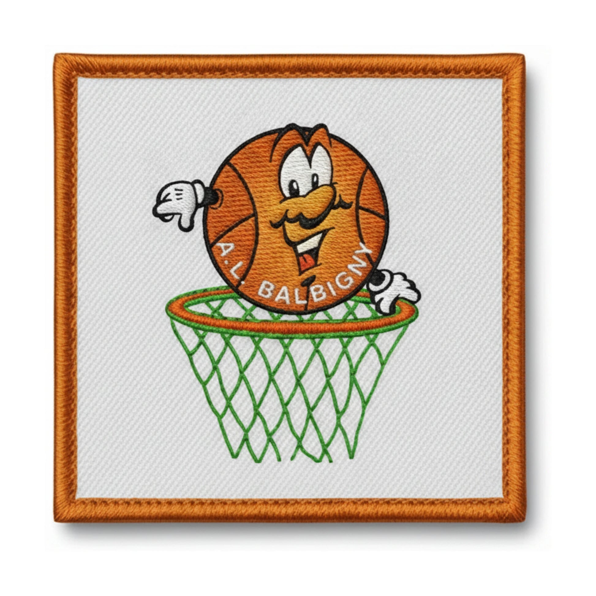 Patch brodé Balbigny AL Basketball logo