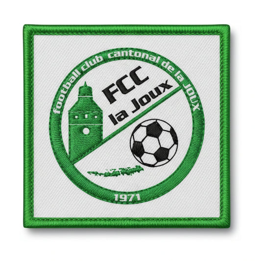 Patch brodé FC Cantonal La Joux Nozeroy Football logo