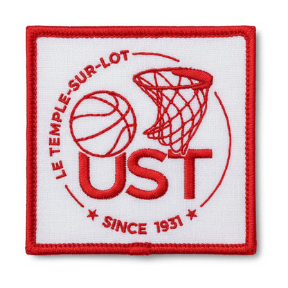 Patch brodé Union Sportive Templaise Basketball logo