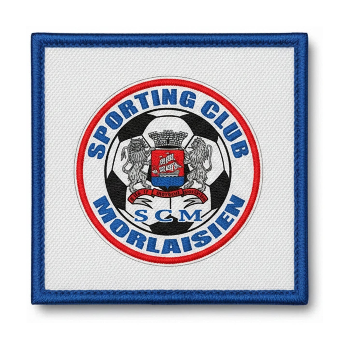 Patch brodé S. C.  MORLAIX Football logo