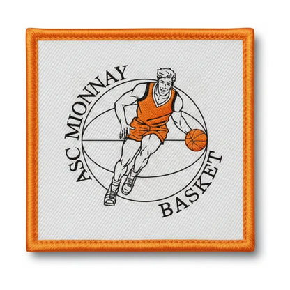 Patch brodé Asc Mionnay Basketball logo
