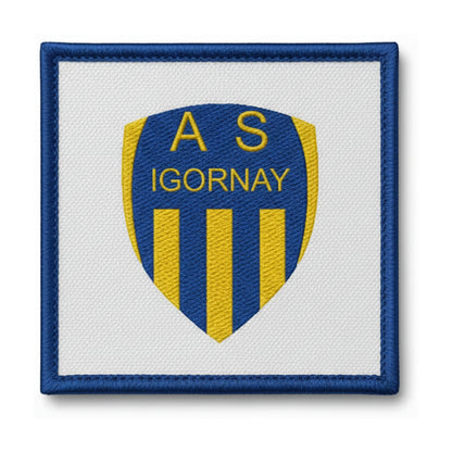 Patch brodé AS Igornay Football logo