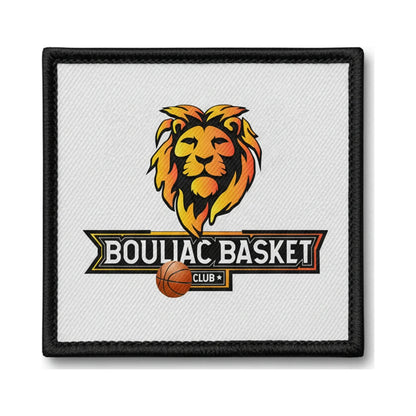 Patch brodé Bouliac Basket Club Basketball logo