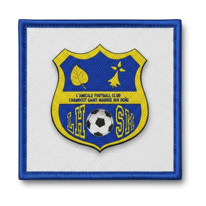 Patch brodé AMICALE CLUB LA HARMOYE ST MARTIN DES PRES Football logo
