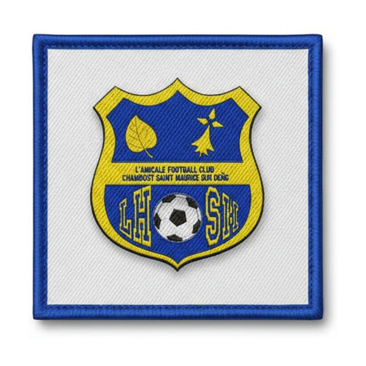 Patch brodé AMICALE CLUB LA HARMOYE ST MARTIN DES PRES Football logo