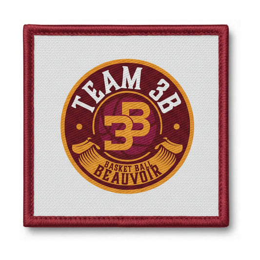 Patch brodé Team 3b Basket-Ball Basketball logo