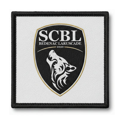 Patch brodé S C Laruscade Football logo