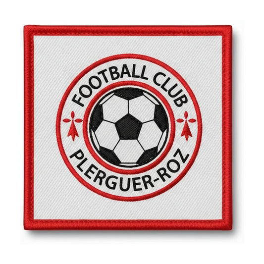Patch brodé F.C. PLERGUER/ROZ LANDRIEUX Football logo