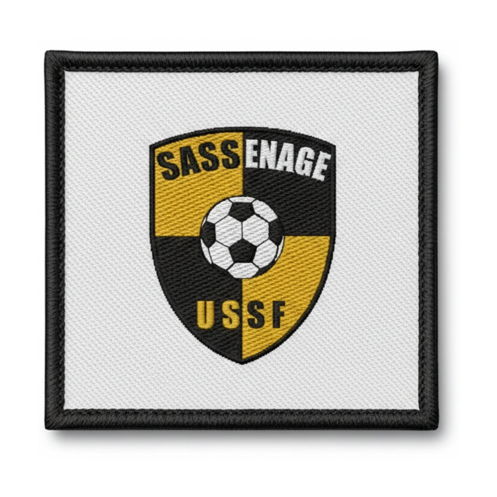 Patch brodé US Sassenageoise F Football logo