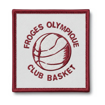 Patch brodé Froges Olympique Club Basket Basketball logo