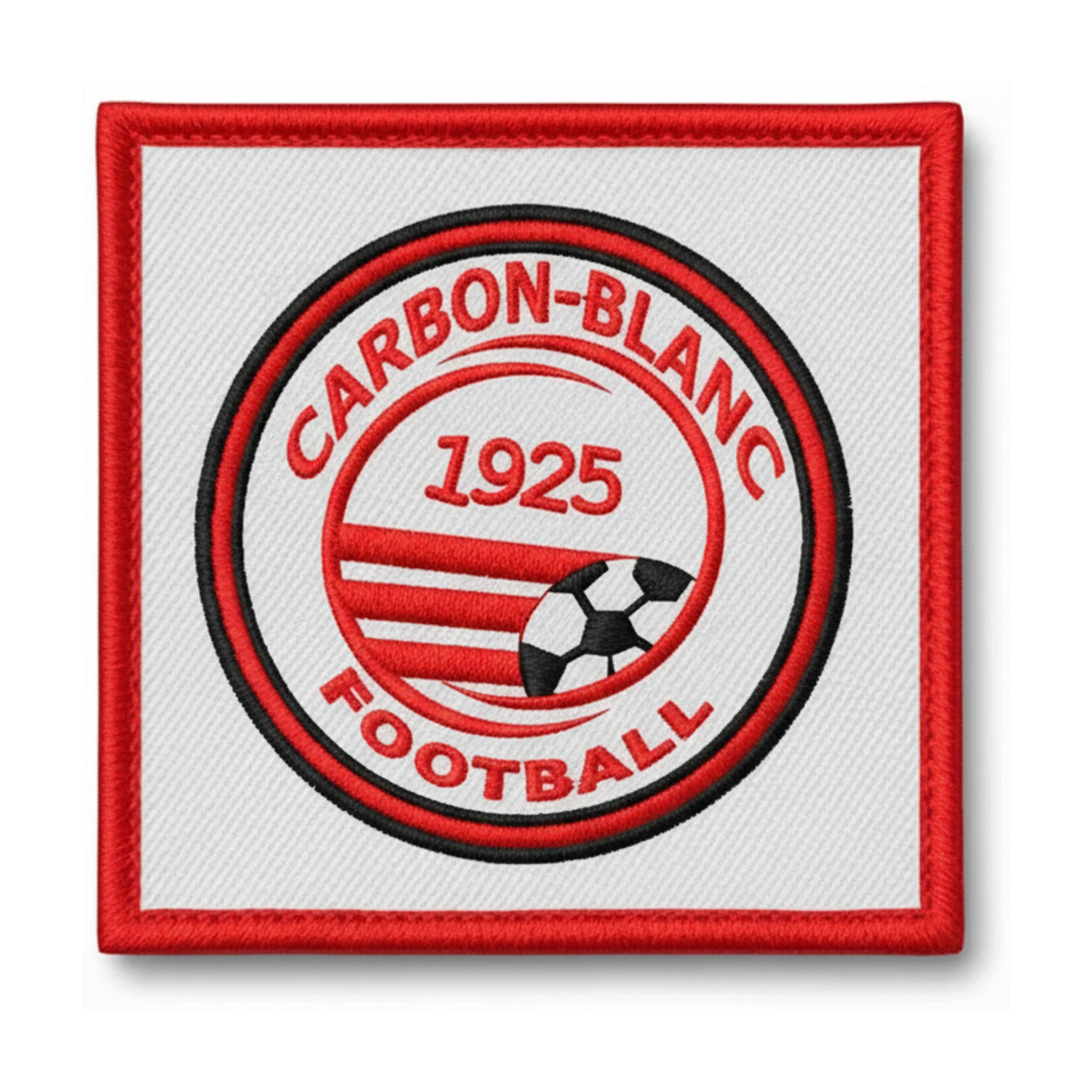 Patch brodé CA Carbon Blanais Football logo