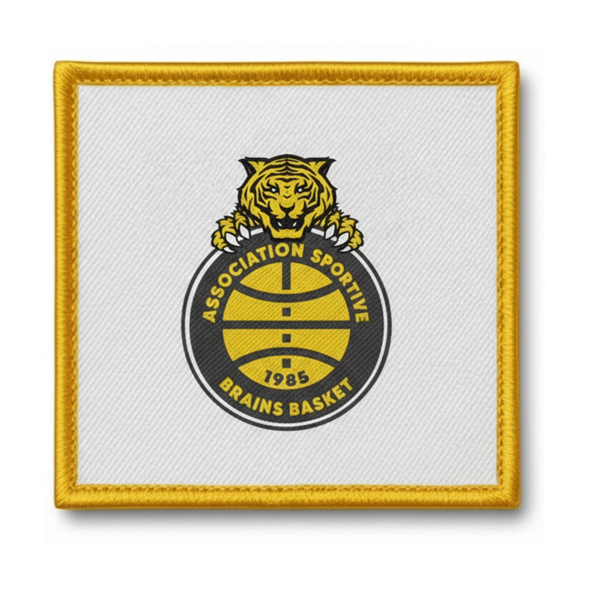 Patch brodé AS Brains Basket Basketball logo