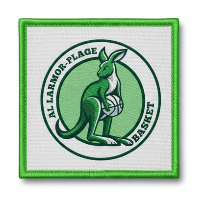 Patch brodé AL Larmor Plage Basketball logo