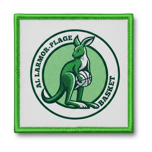 Patch brodé AL Larmor Plage Basketball logo