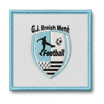 Patch brodé GJ BREIZH MENE LANDEHEN Football logo