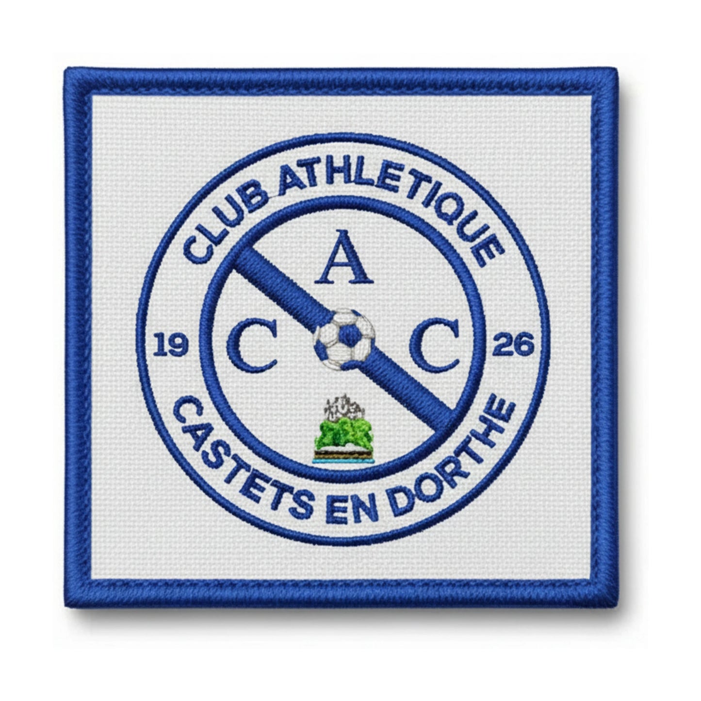 Patch brodé C.A. CASTETS EN DORTHE Football logo