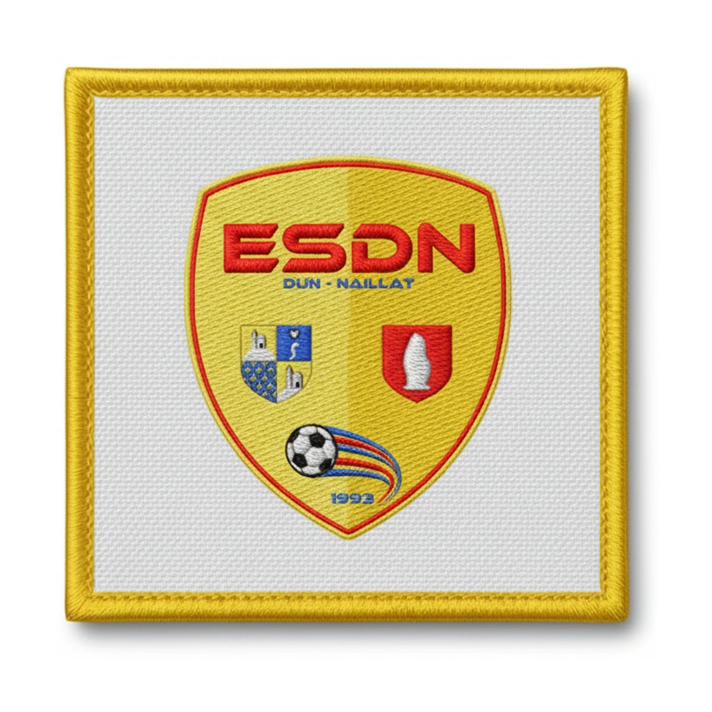 Patch brodé ENT.S. DUN-NAILLAT Football logo