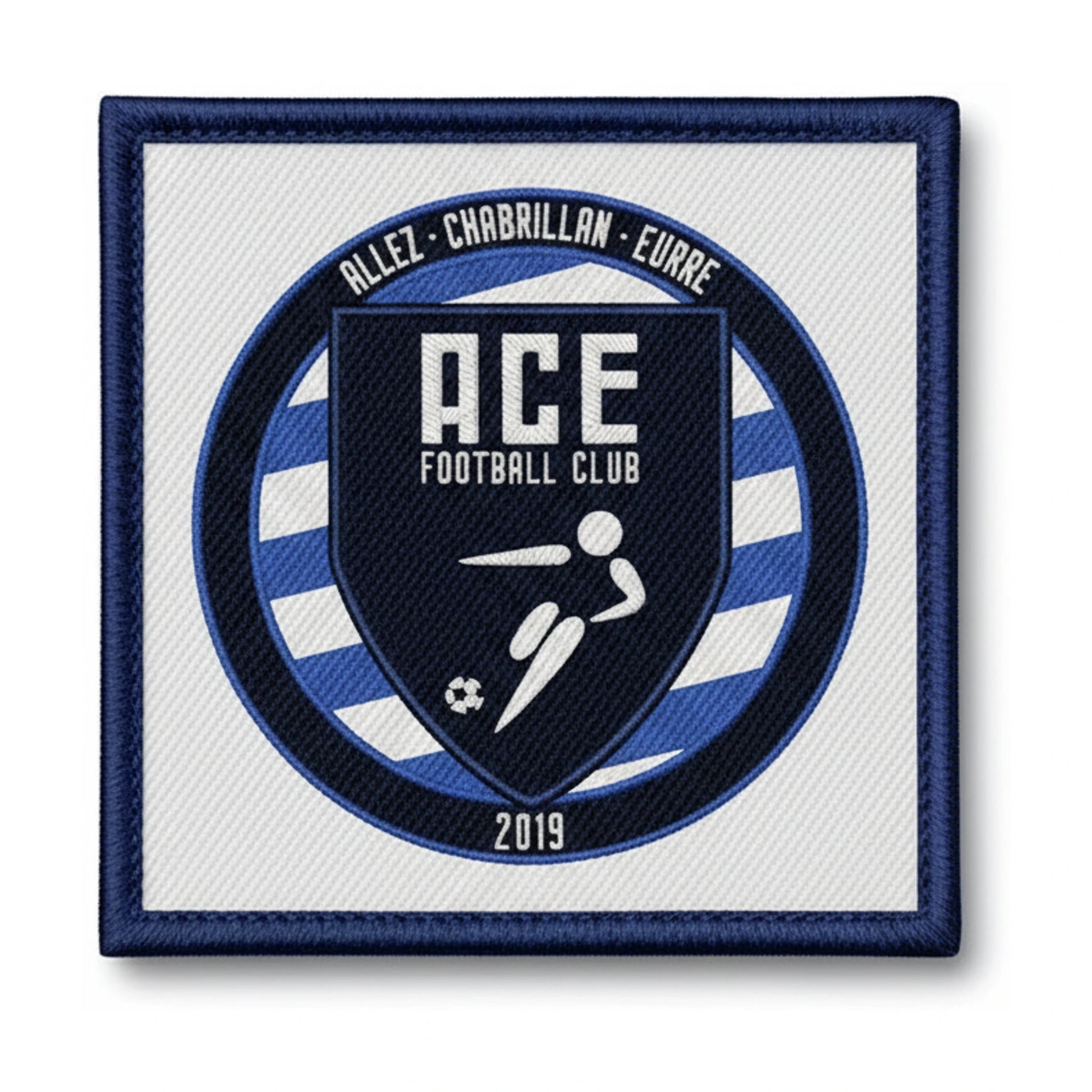 Patch brodé ALLEX CHABRILLAN EURRE FOOTBALL CLUB Football logo
